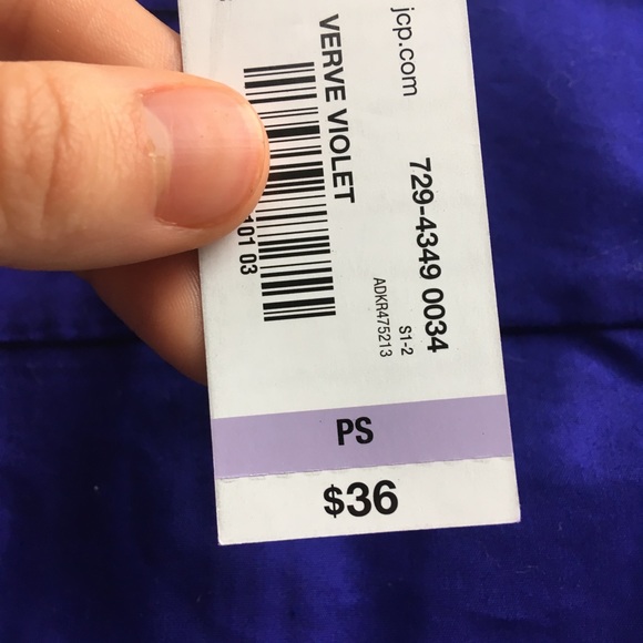 Blue Ruffle Blouse - Picture 4 of 4